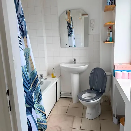 شقة Centre Proche Vieille Et Remparts-appartement 50m2 بولون-سور-مير